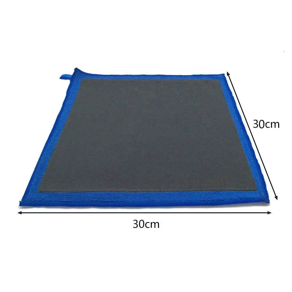 Clay Bar Towel Microfibre Sublimation Microfiber Cleaning Cloth Wash Car