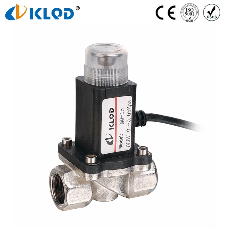 KLMQ Gas Emergency Shut off Electromagnetic Solenoid Valve