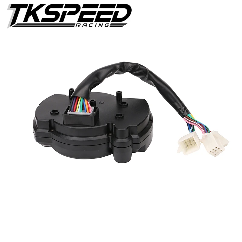 
Motorcycle Digital speedometer LCD Digital Gauge Speedometer Tachometer Odometer Adjustable 