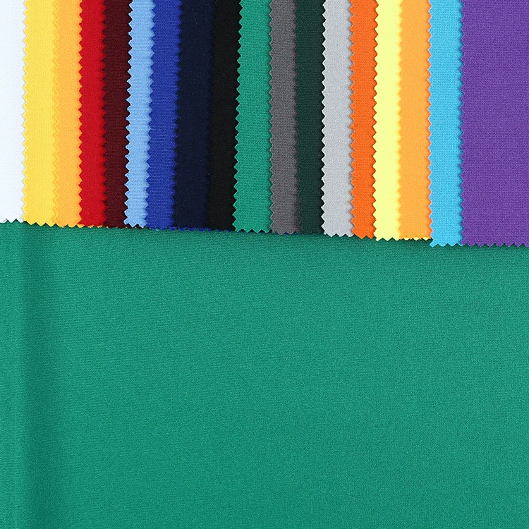 Good quality green home ponti roma jersey interlock knit fabrics