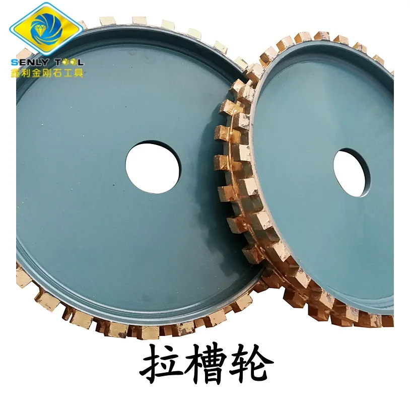 Segmented diamond router bits / profile wheel for granite segment profiling bit