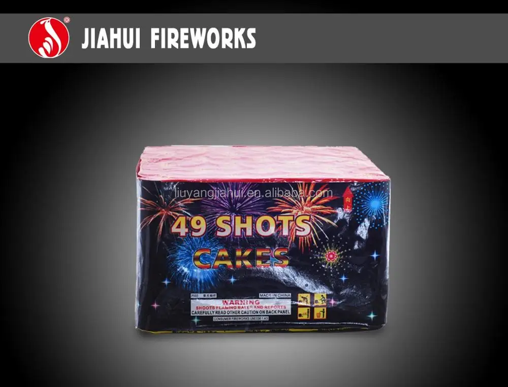 Factory Wholesale 1.4G UN0335 1.2 Inch 25shots Cake Fireworks