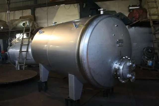 STAINLESS STEEL Boiler with Heat Exchanger 8T Tank CE CERTIFICATION burner gas Automatic System Induction Heating