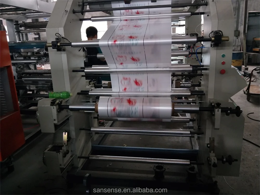flexo t-shirt printing machine printing fabric 4 colour offset printing machine price