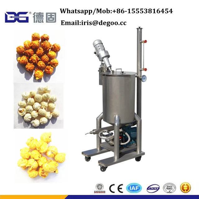 Ball corn seeds puff popped machine/Mushroom corn kernels roast popping equipment/Industrial corn pop maker manufacturer price