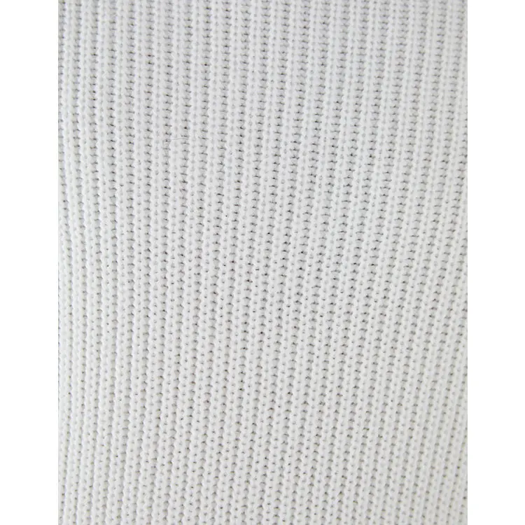 
2018 hot selling vertical ribbed mens white turtleneck sweater pullover 