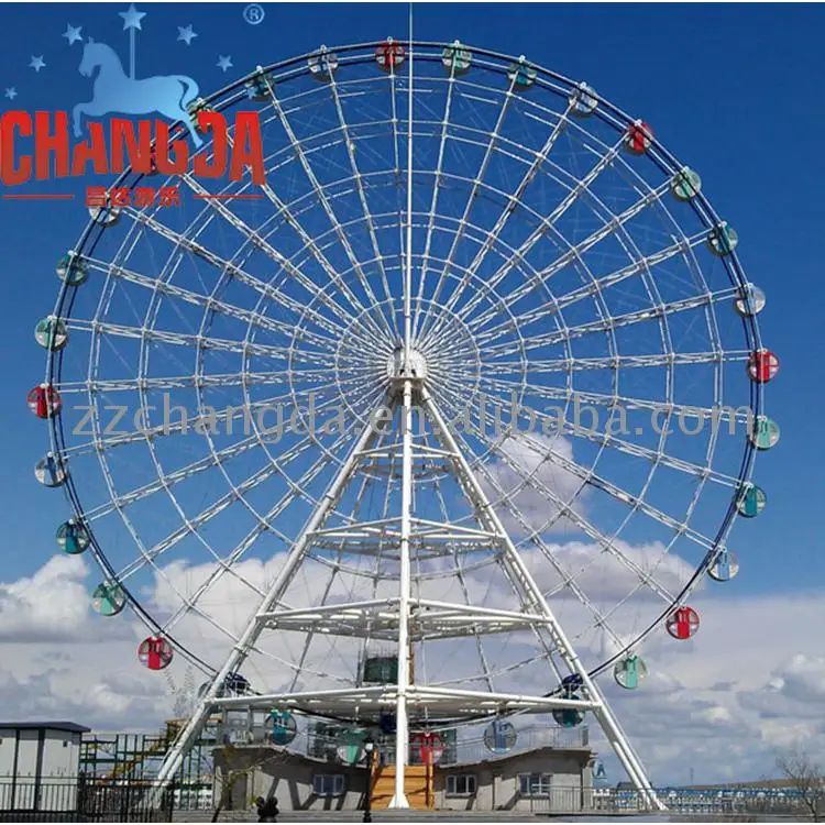 
China Best 42m sky rider ferris wheels mobile park rides 