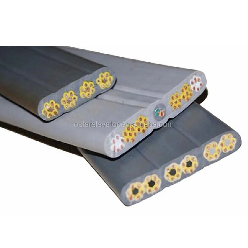 
24*0.75, 36*0.75 TVVB Flat Cable Elevator Travel Cable 