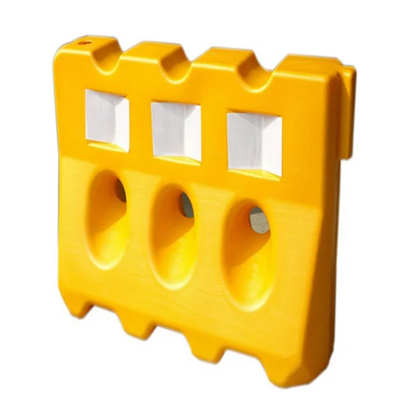 Plastic road barrier, Water-filled security barrier, High quality barrier on road