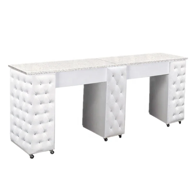 Профессиональные столы, кожаный чехол, б/у мебель для маникюрного салона, высококачественный художественный стол для маникюрного ухода за ногтями, магазин красоты