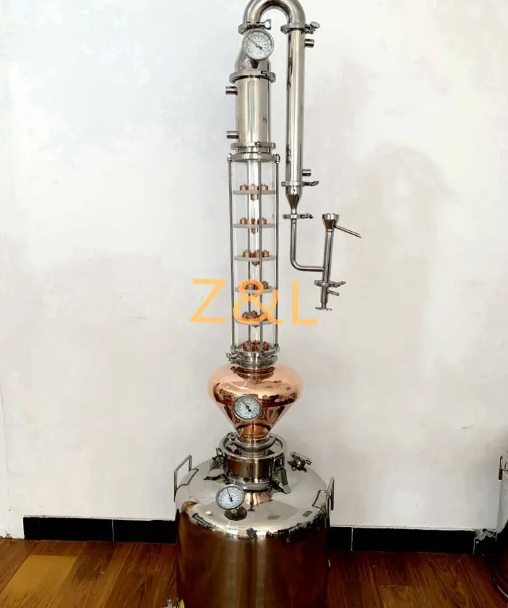 96% Alcohol Moonshine Pot Still  distillery for Vodka, Whisky, Gin