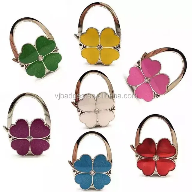 wholesale Custom Foldable Folding Metal Bag Hanger Hook