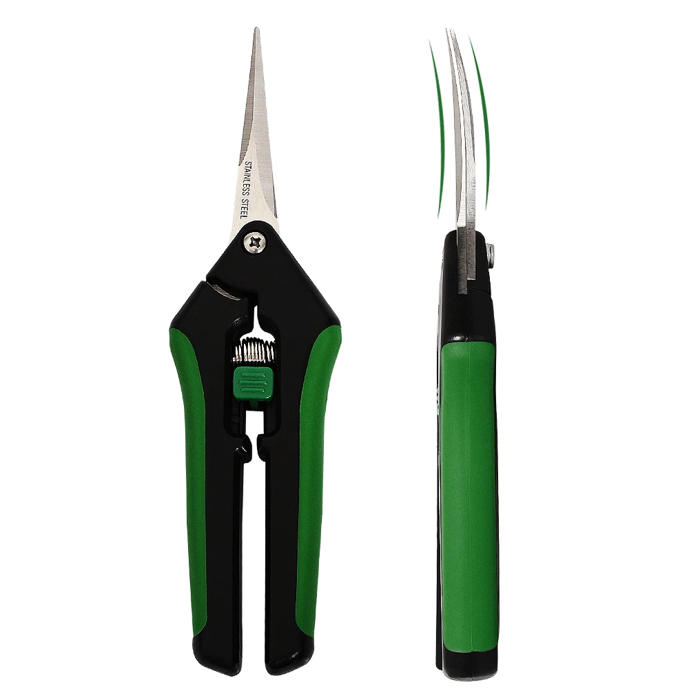 
Hydroponic Harvest Garden Curved Blade Trimming Pruning Scissors 