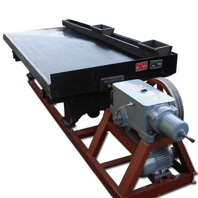 Mineral processing gold shaking table price