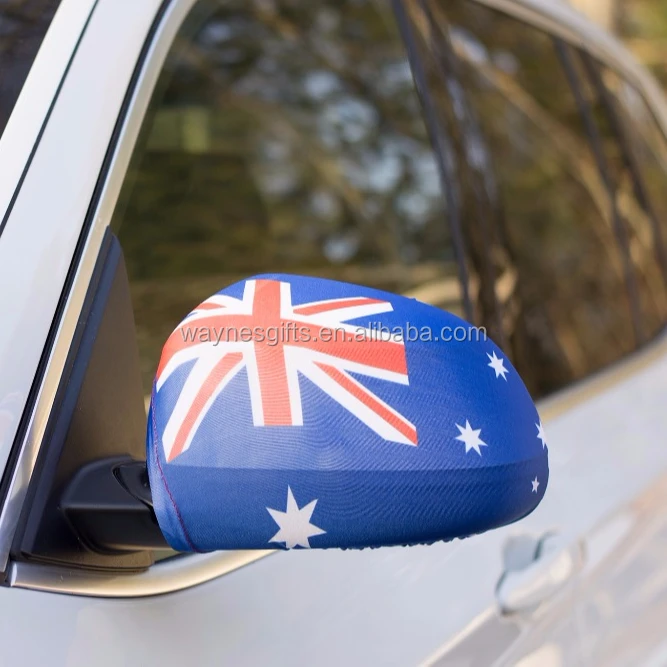 custom country national Australia car mirror cover car mirror flag