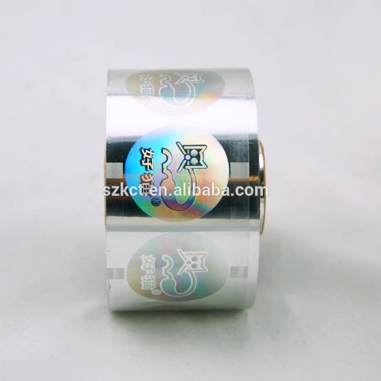 
Quality Laser Holographic Stamping Label Custom Logo 