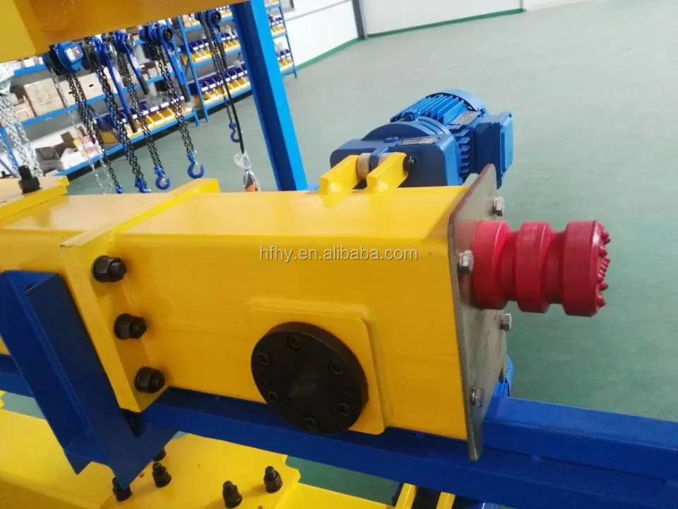 wheel block end carriage crane side beam drive system with gear motor 0.4kw