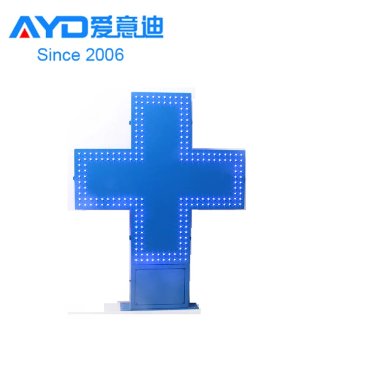 LED Acrylic Sign,LED Open Sign,LED Green Pharmacy cross Sign