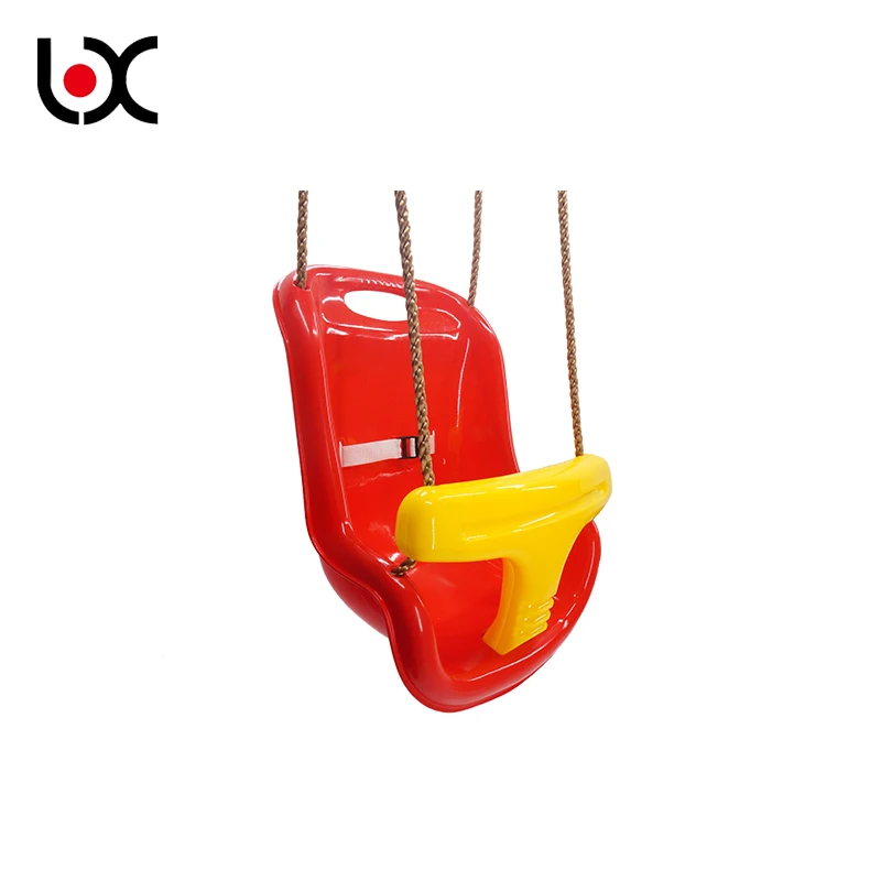 Safety profession colorful baby outdoor hanging swing chair
