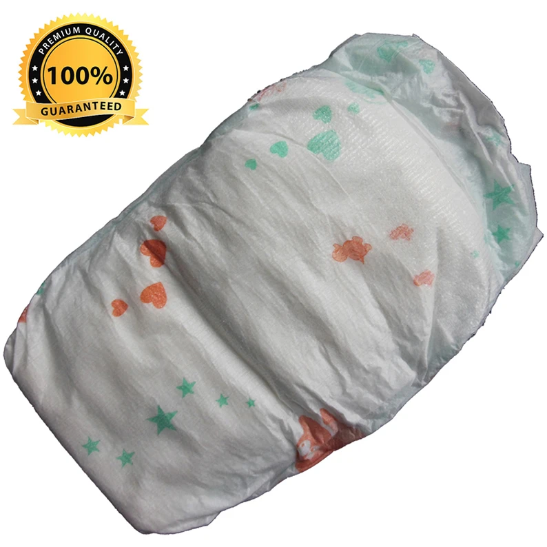 New Discount Turkey/Pakistan Low Price Non-Woven Fabric Cotton Baby Pant Style Diapers Without Elastic Waistband Made in China