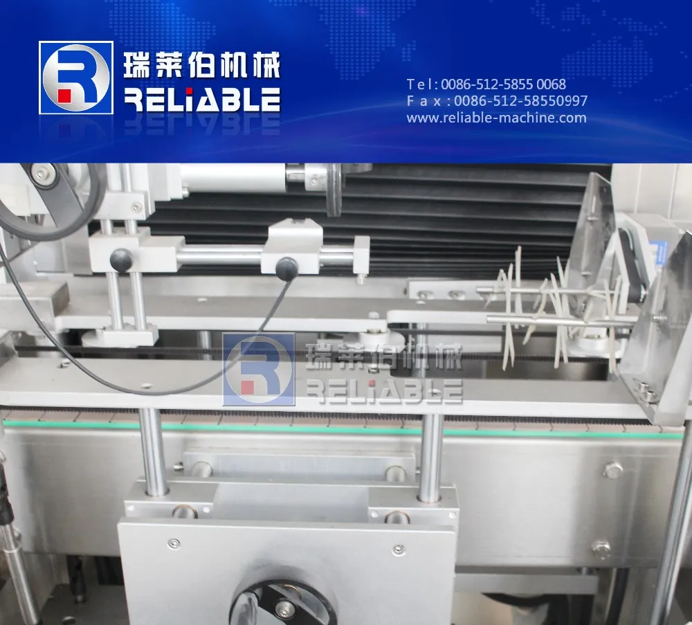 Автоматическая термоусадочные этикетировочная машина для пвх этикетки