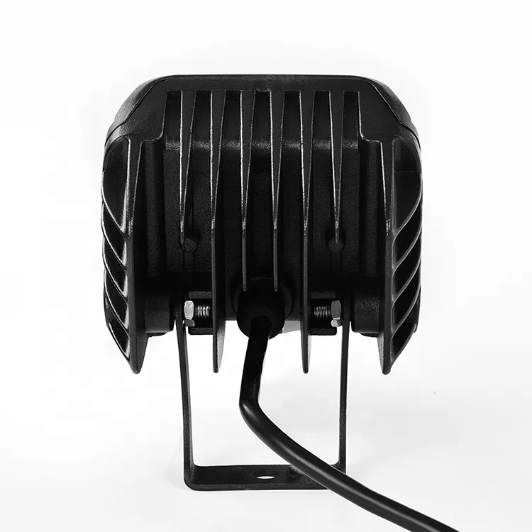 Светодиодный рабочий мини-фонарь 3 дюйма двухцветный внедорожник красный синий янтарный квадратный автомобиль 36 Вт светодиодный стробоскоп