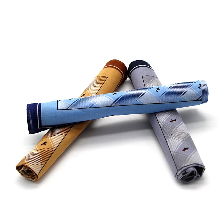 Китайский производитель, носовой платок из чистого хлопка с индивидуальным дизайном