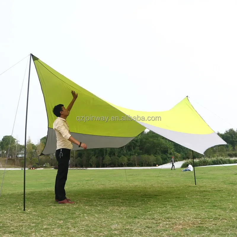 JWJ-044 Wholesale outdoor waterproof tarp sun shade rain cover polyester tent