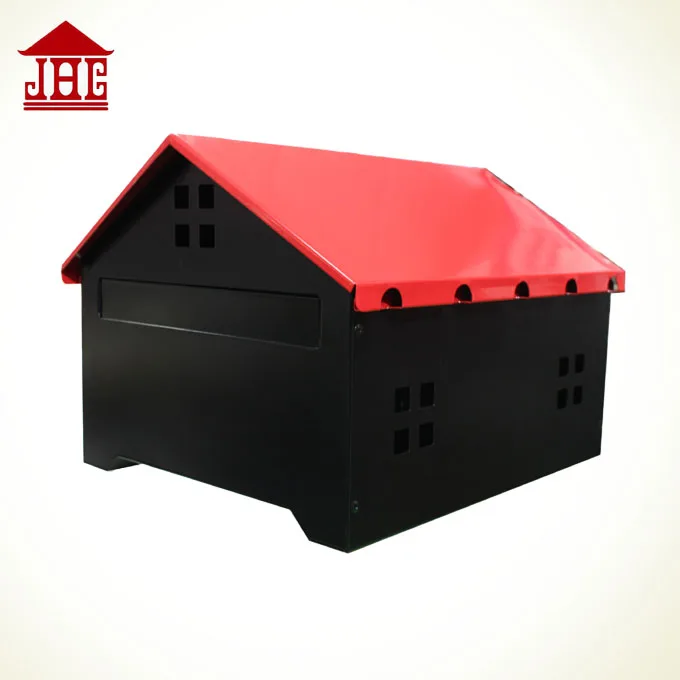 
JHC galvanized steel metal mailbox/ residential standing letterbox for package 