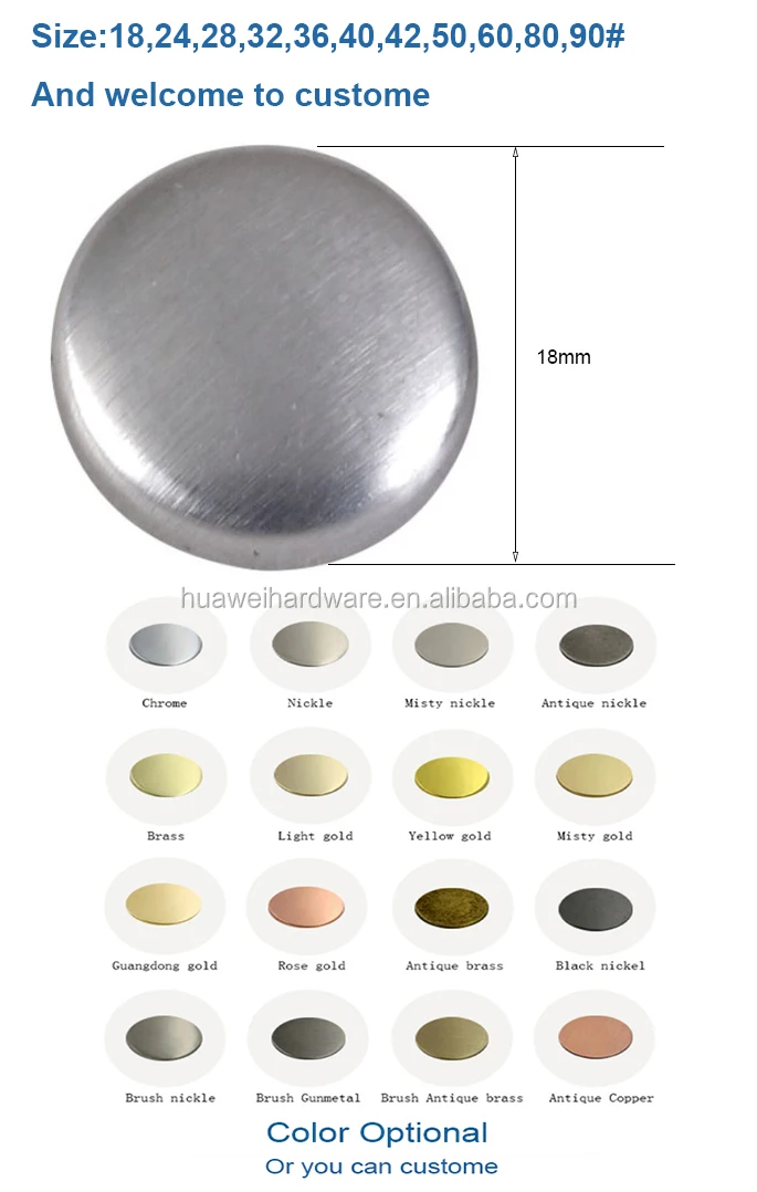 Wholesale Colorful Fabric Cover Combine Buckle Button