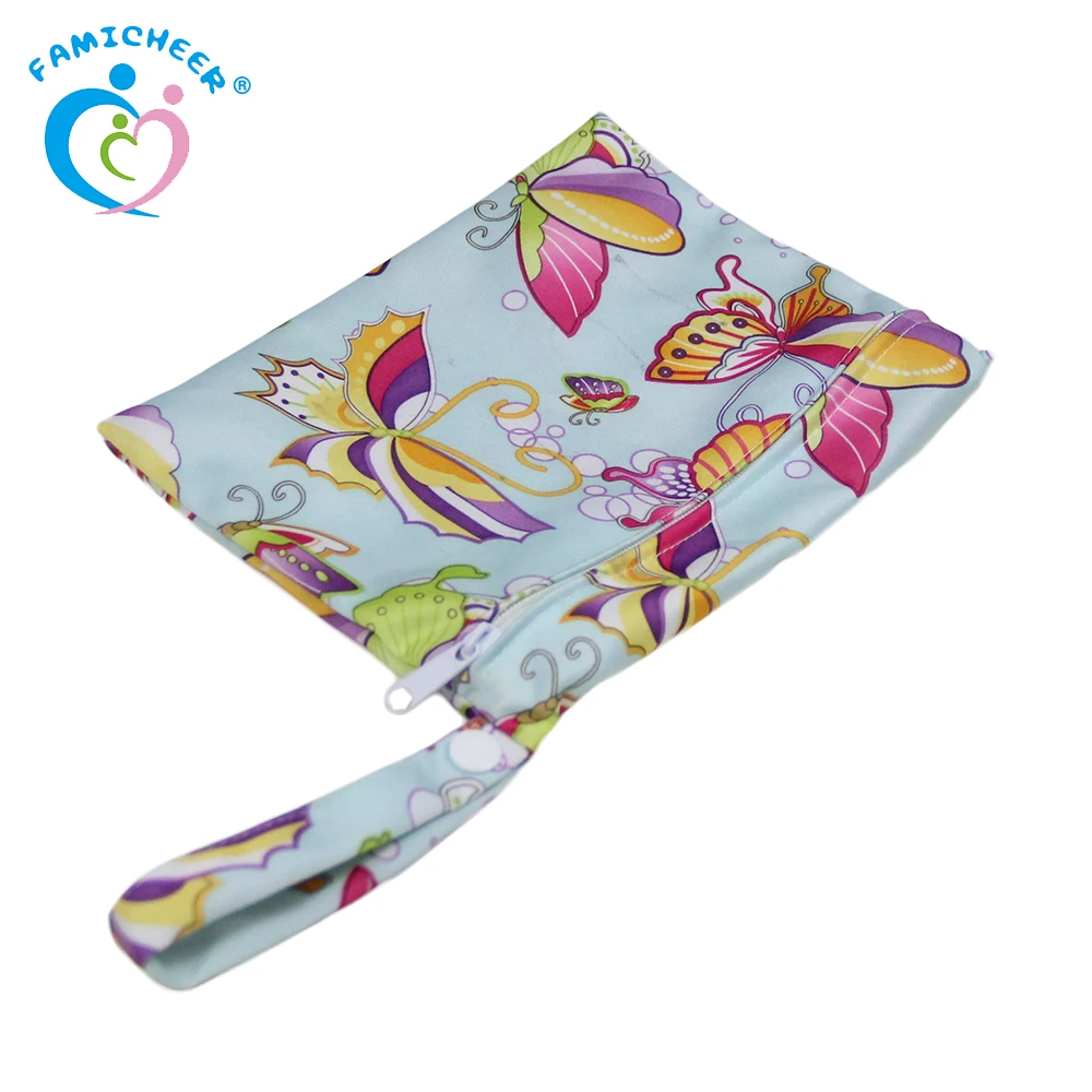 Многоразовые водонепроницаемые гигиенические салфетки для менструальных прокладок, мини влажные сухие пакеты