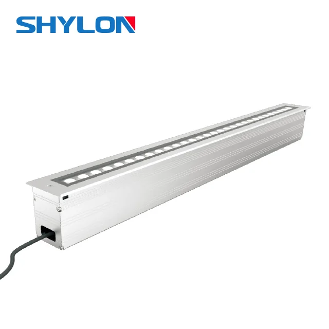24w rgbw outdoor led linear underground/inground wall washer light