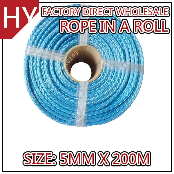 rr0103 5mm по 200m синий цвет мили маркера канат лебедки
