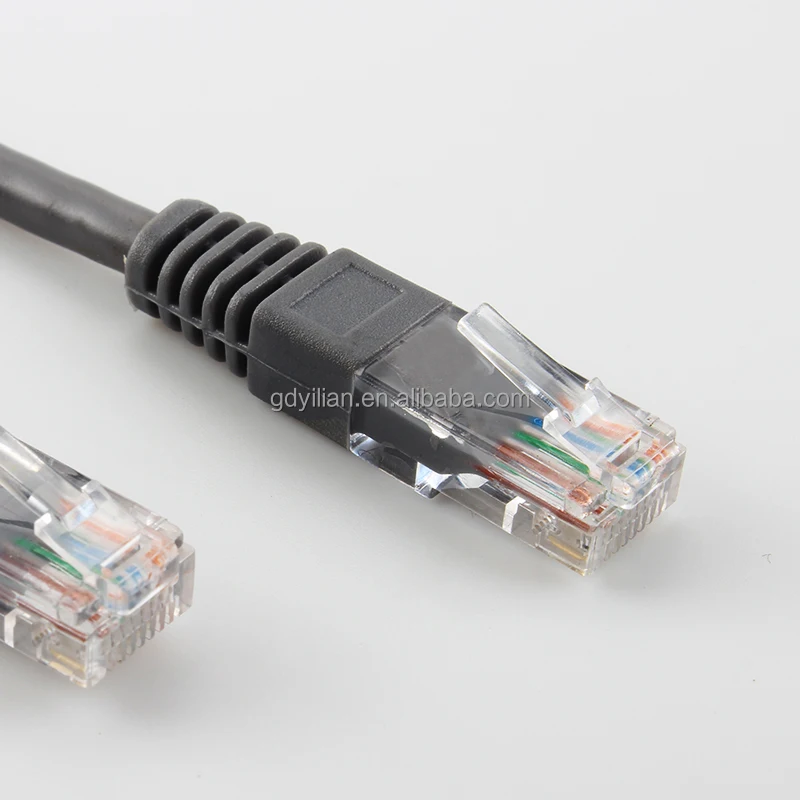 100% чистая медь Cat5e Ethernet-кабель твердый UTP 24AWG неэкранированный прохождение теста ROHS