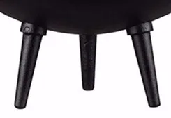 Chuihua Factory Camping pot Cast iron South Africa Three legged potjie pot 3 legs casting iron pot for camping cookware
