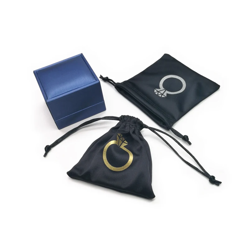 Promotional Hot Stamping Custom Logo Drawstring Glasses Jewelry Bag Pouch Soft Black Microfiber Sunglasses Pouch