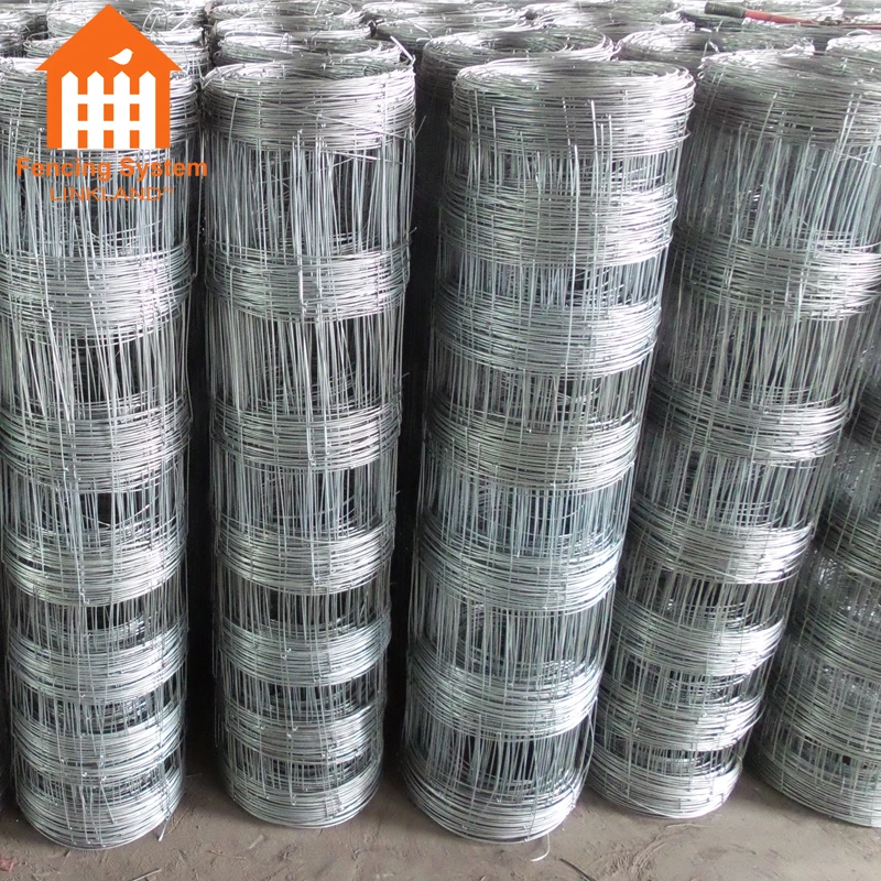 Security and strong livestock cattle farm metal wire mesh fence with 4ft,5ft,6ft,8ft high
