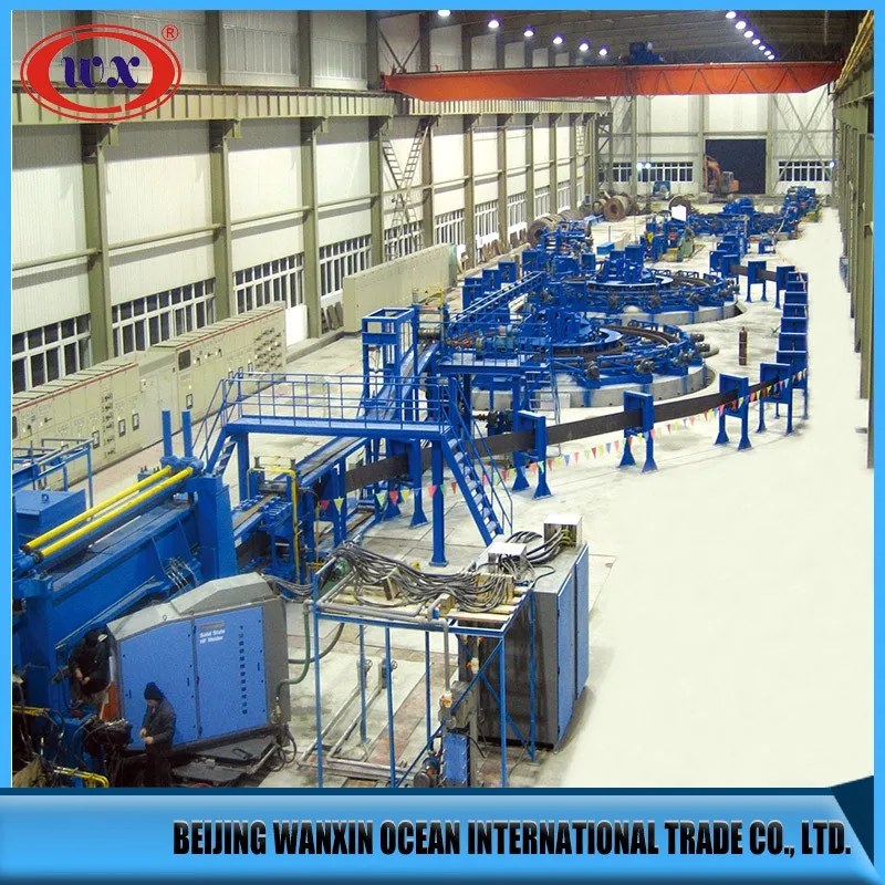 H beam welding manufacturing line