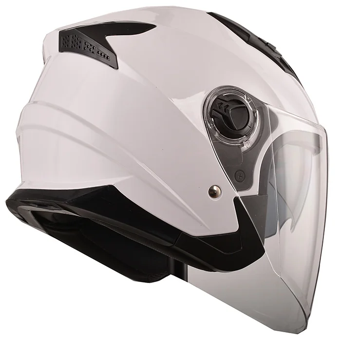 
Amiti High Quality ABS Material Open Face Motorcycle Helmet with double visor 