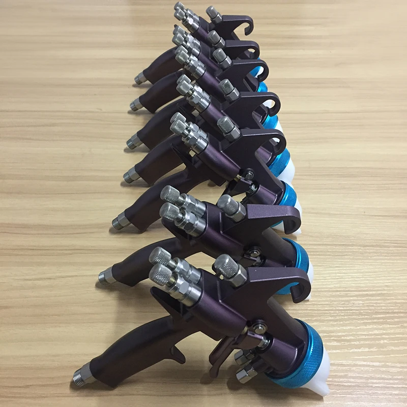 SAT1202 Car Spraying Air Compressor Polyurethane Foam Auto Paint Manual Powder Coating Gun