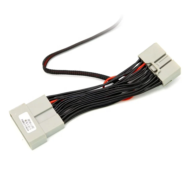 Custom Automotive Rear view mirror Connector wire harness assembly for Honda BRV car