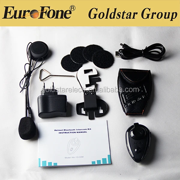 2015 высокое качество 500 м шлем bluetooth переговорные до 2 людям