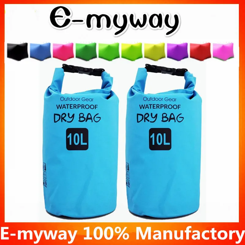 PVC Waterproof Dry Bag Outdoor Sport Swimming Rafting Sailing Bag
