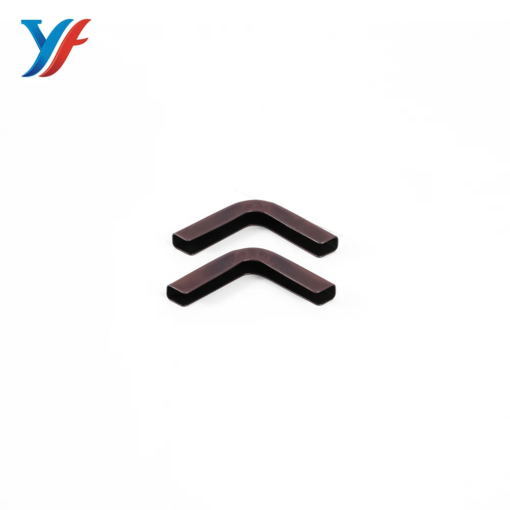 YF Fine workmanship metal book protective corner for scrapbook/photo album/menu/folder