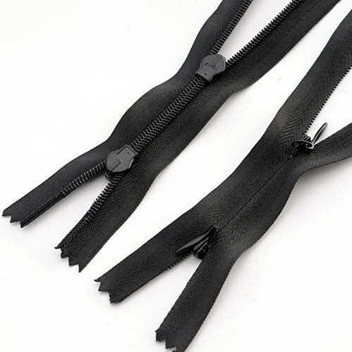 3 # невидимая двухсторонняя открытого 2 слайдер invis невидимые молнии Застежка-молния