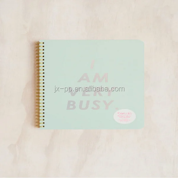 
Spiral Notebook - Ruled - 17.5x22.5cm - Hard Cover - I Am Very Busy 