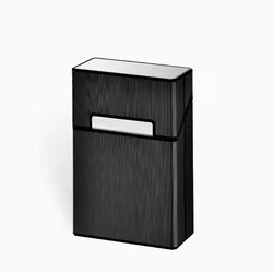 Wholesale waterproof slim aluminum cover cigarette case China cigarette box