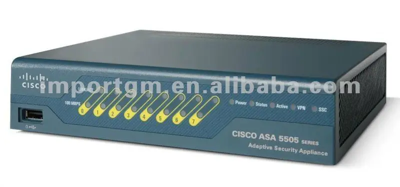 Cisco ASA5505-UL-BUN-K9 VPN/Firewall первоначально и загерметизированная новая
