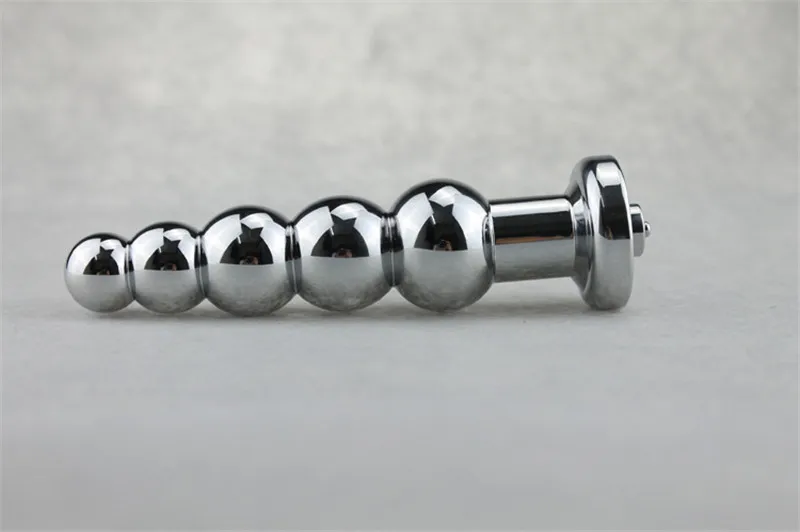 Metal Electric Shock Pulse Therapy Massage Screw Anal Plug Adult Sex Toys Health Products