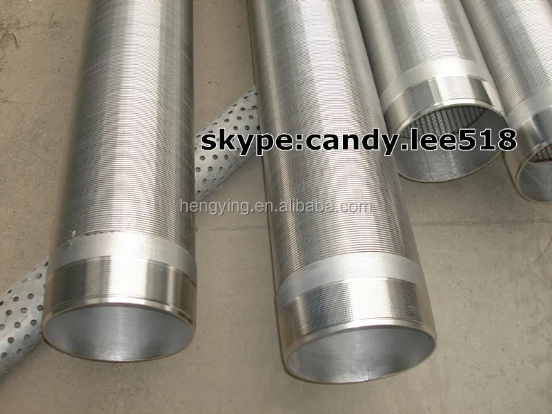 2023 Hot Sale water well screen,johnson screen,wire wrapped screen pipe